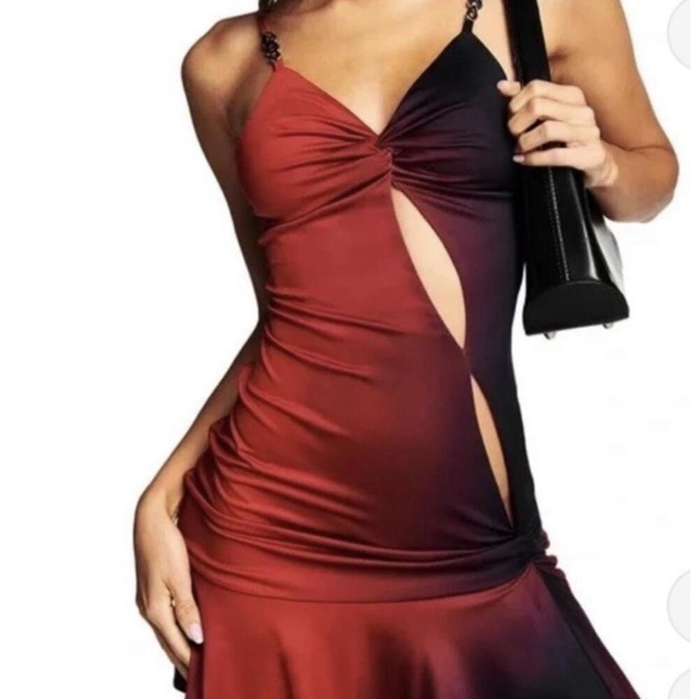I.AM.GIA mercer dress size Medium Red Ombré